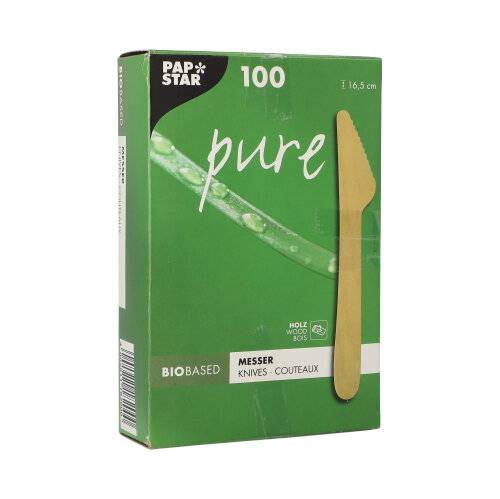 100 Messer, Holz "pure" 16,5 cm-3