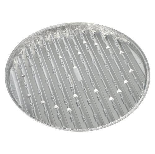 5 Grillschalen, Alu rund Ø 34 cm · 2 cm-0