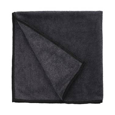10 Microfasertücher 40 cm x 40 cm schwarz