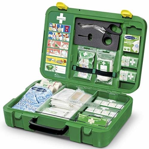"Cederroth" First Aid Kit DIN 13157 30 cm x 42 cm x 18,8 cm grün-1
