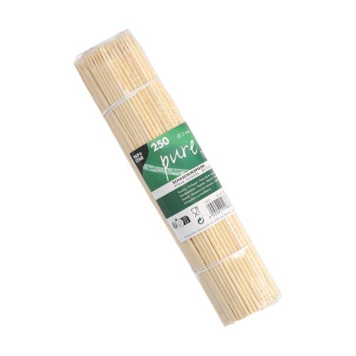 250 Schaschlikspieße, Bambus "pure" Ø 3 mm · 25 cm-3