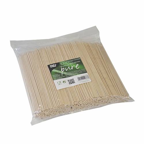 1000 Schaschlikspieße, Holz "pure" Ø 3 mm · 20 cm-3