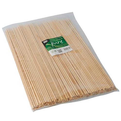 200 Schaschlikspieße, Holz "pure" Ø 5 mm · 40 cm-1