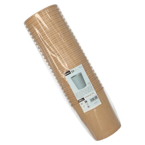 25 Suppenbecher, Pappe 940 ml Ø 11,5 cm · 13 cm braun-2