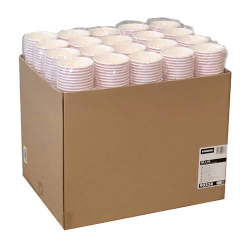 50 Eisbecher, Pappe 250 ml Ø 9,5 cm · 6,2 cm rosa "Icelove"-2