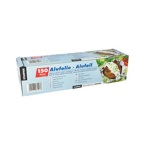Alufolie 150 m x 30 cm in Faltschachtel-0