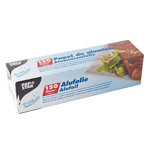 Alufolie 150 m x 30 cm in Faltschachtel-2
