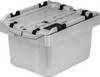 Batteriesammelbox L300xB400xH240mm m.spezieller Einwurföffnungstapelbar 16l CEMO