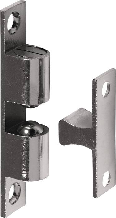 Doppelkugelschnäpper MS blk 50mm Kugeln u.Federn a.STA M-Beschläge