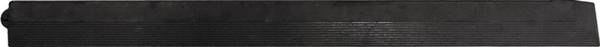 Randleiste Yoga Solid Oil L970xS16mm weiblich schwarz Nitrilkautschuck MILTEX