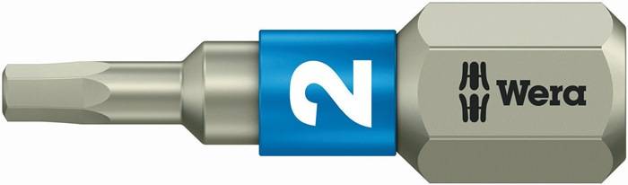 Bit 3840/1 TS 1/4 Zoll 2mm L.25mm i6-KT.i6-KT.2mm WERA