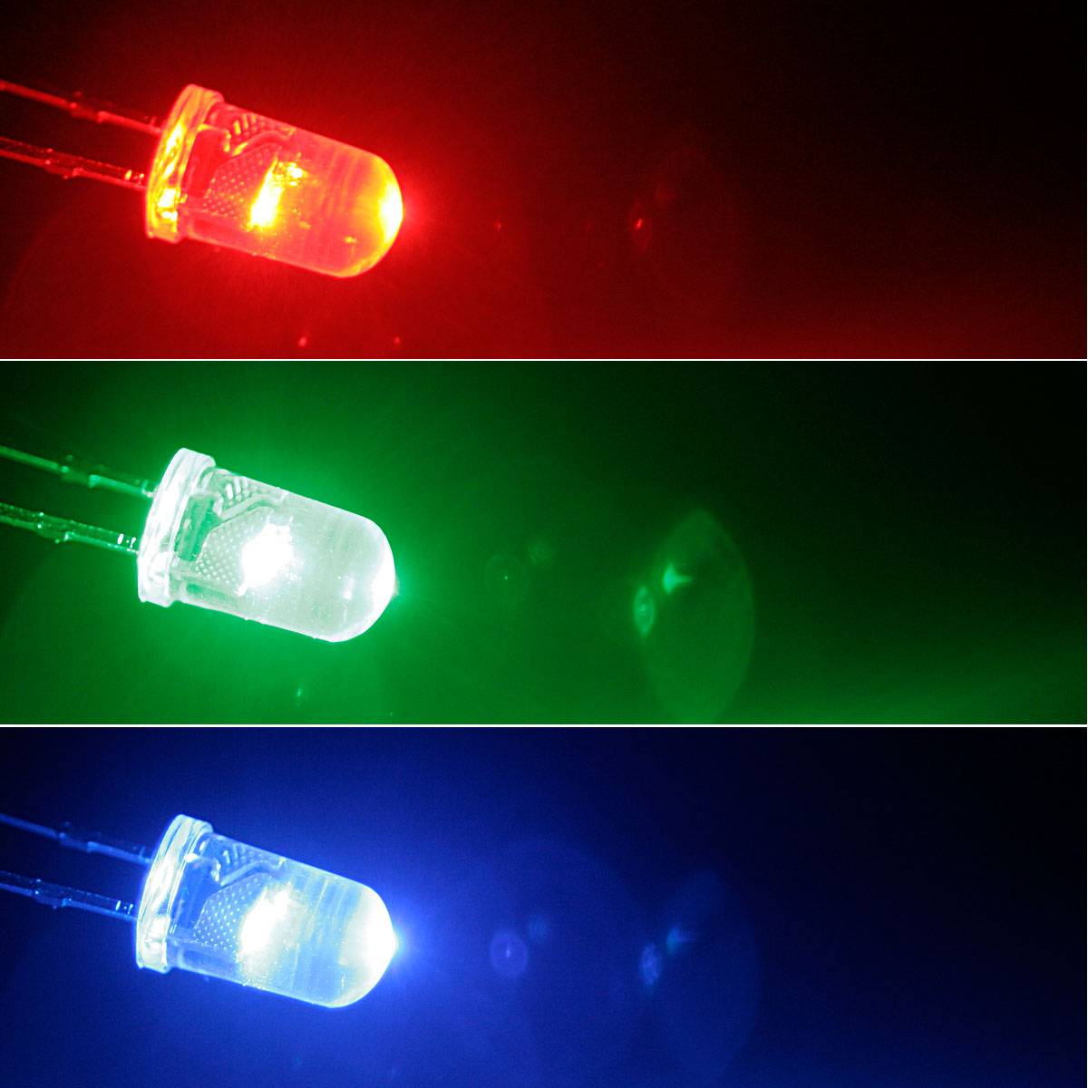 world-trading-net - 100 LEDs 5mm wasserklar RGB langsam blinkend, RGBs-1