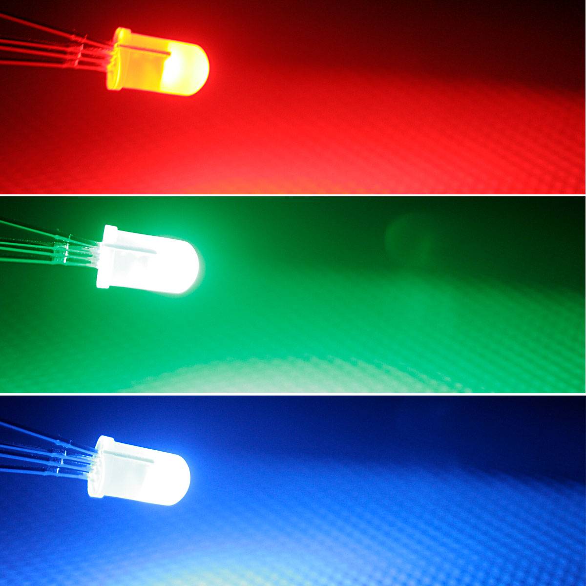 world-trading-net - 50 LEDs 5mm diffus RGB 4-polig steuerbar, 4-pin-1