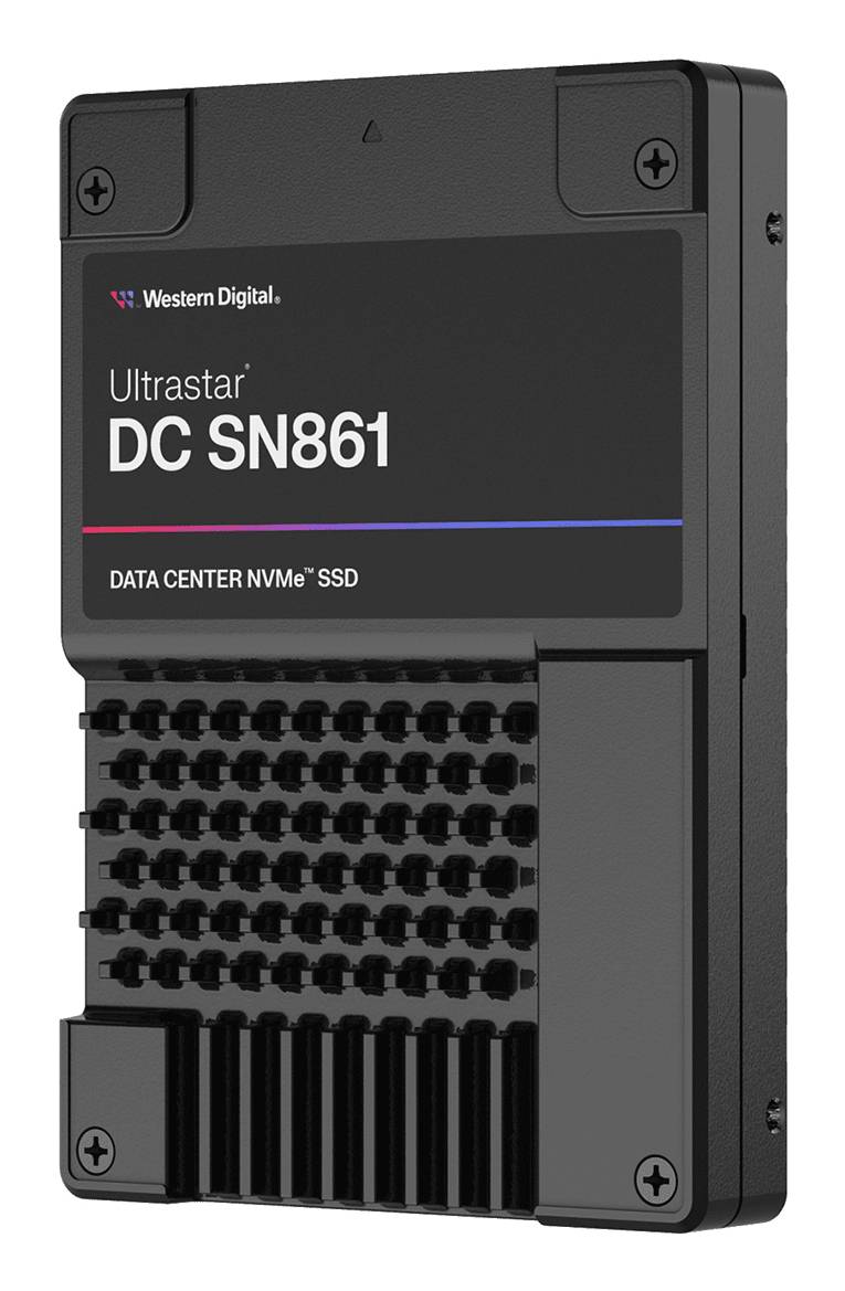 WD SanDisk DC SN861 - SSD - Rechenzentrum - 3.84 TB - intern - 2.5" (6.4 cm)-2