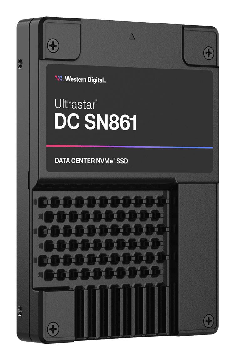 WD SanDisk DC SN861 - SSD - Rechenzentrum - 3.84 TB - intern - 2.5" (6.4 cm)-3