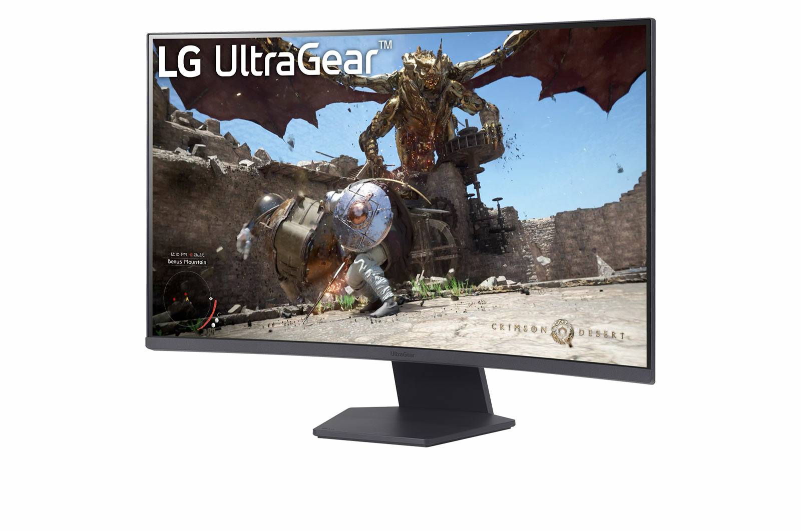 LG Monitor Ultragear Gaming 32GS60QC-B 32GS60QCB (32GS60QC-B.AEUQ)-1