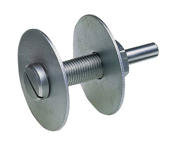 Spannschaft f.Grobreinigungsscheiben Schaft-D.8mm f.Bohrungs-D.13mm TECWERK