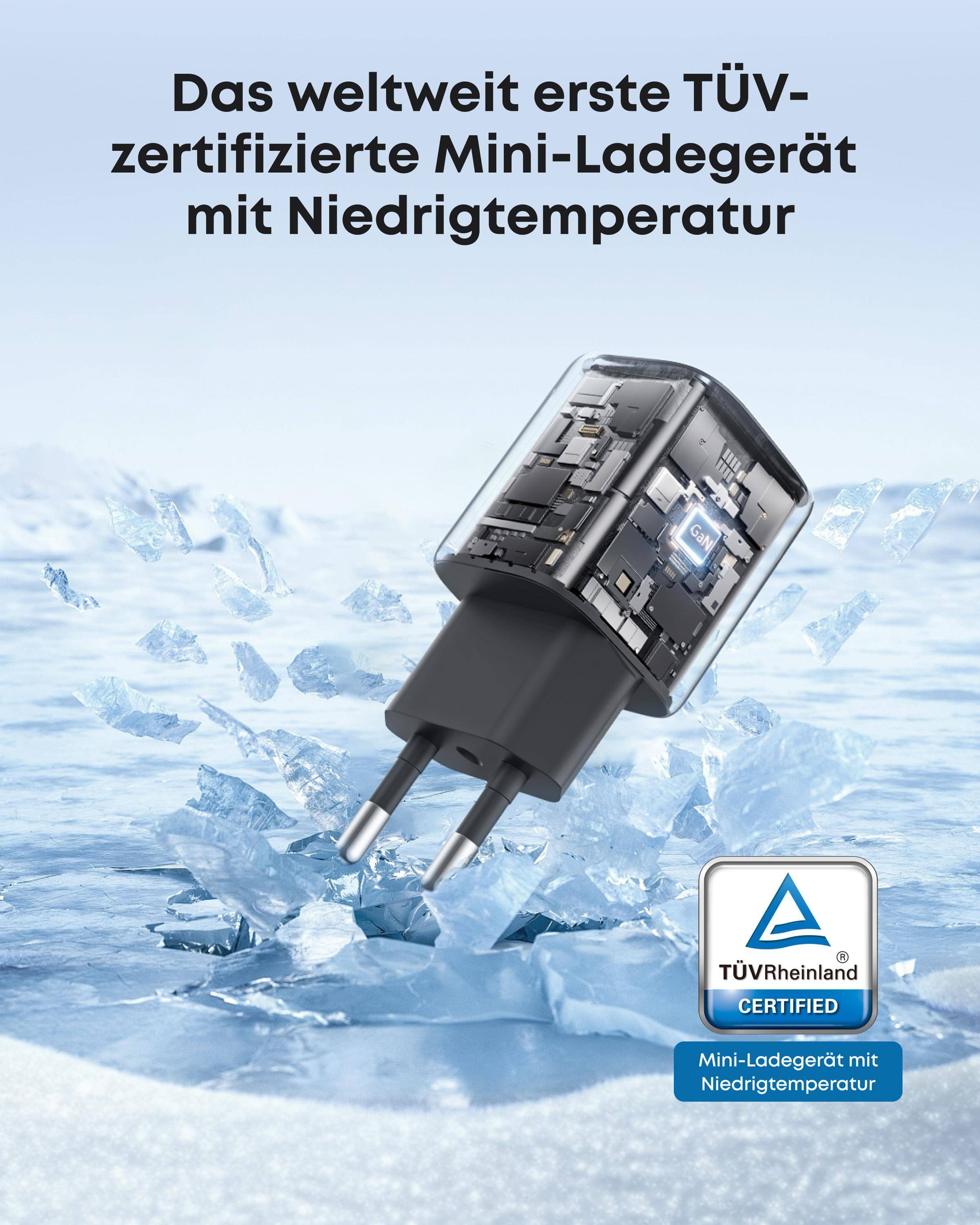 Anker Ladegerät, 30W, USB-C, Schwarz A2698G11-4