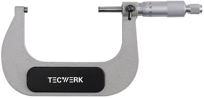 Bügelmessschraube DIN 863/1 75-100mm Spindel-D.6,5mm TECWERK-0