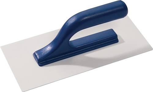 Glättekelle L.280mm B.130mm Zahn 6x6 VA S.0,7mm TECWERK-0