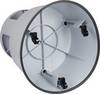 Rollhocker PP & TPE lichtgrau H.mit/ohne Belastung 420/428mm