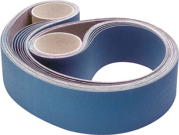 TECWERK Schleifband  Länge 2000 mm Breite 75 mm Körnung 40 für INOX
