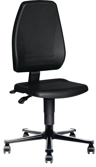 Arbeitsdrehstuhl Rl.Integralschaum schwarz 440-620mm TECWERK-0