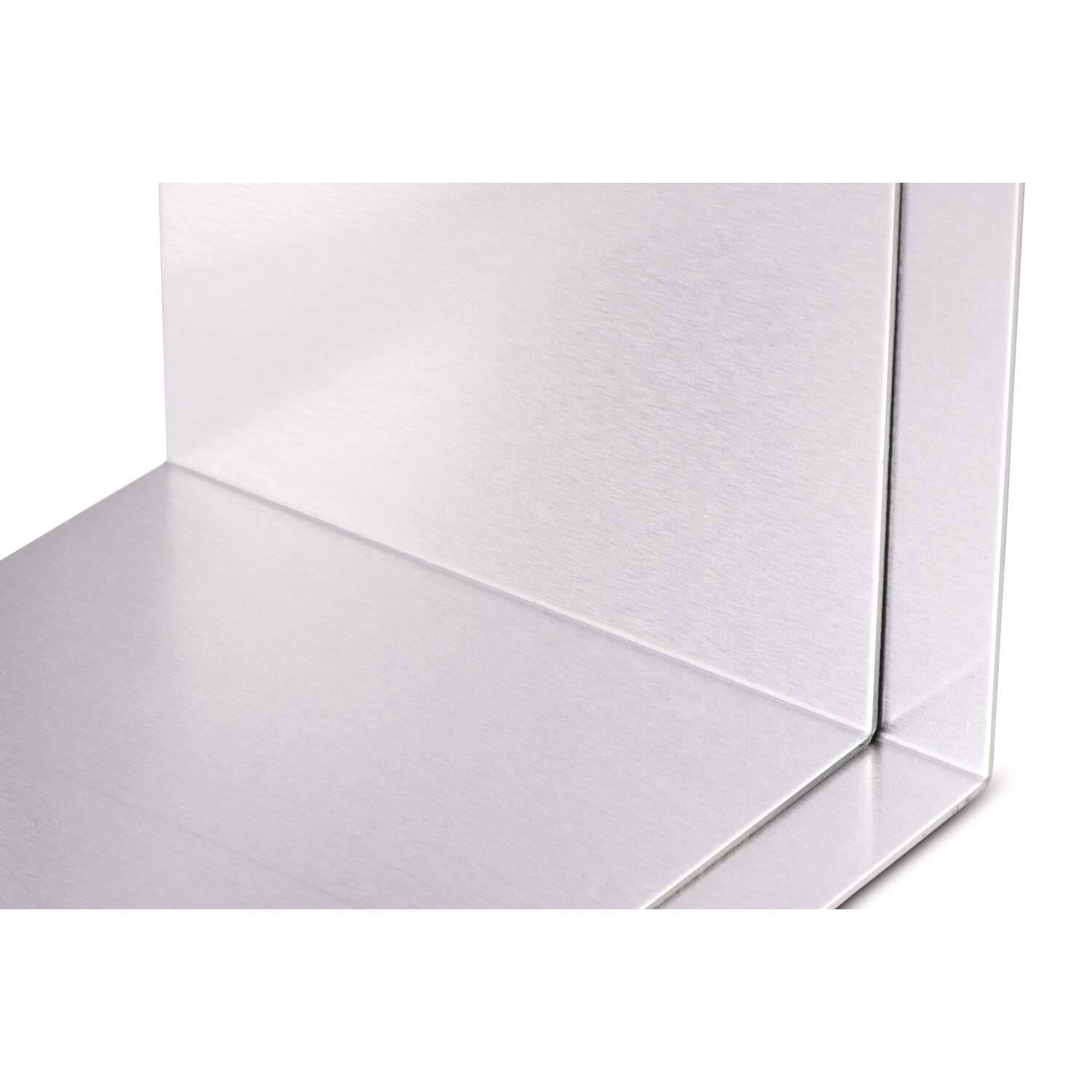 MAUL Buchstütze, aus Aluminium, (B)80 x (T)100 x (H)100 mm (62060624)-1