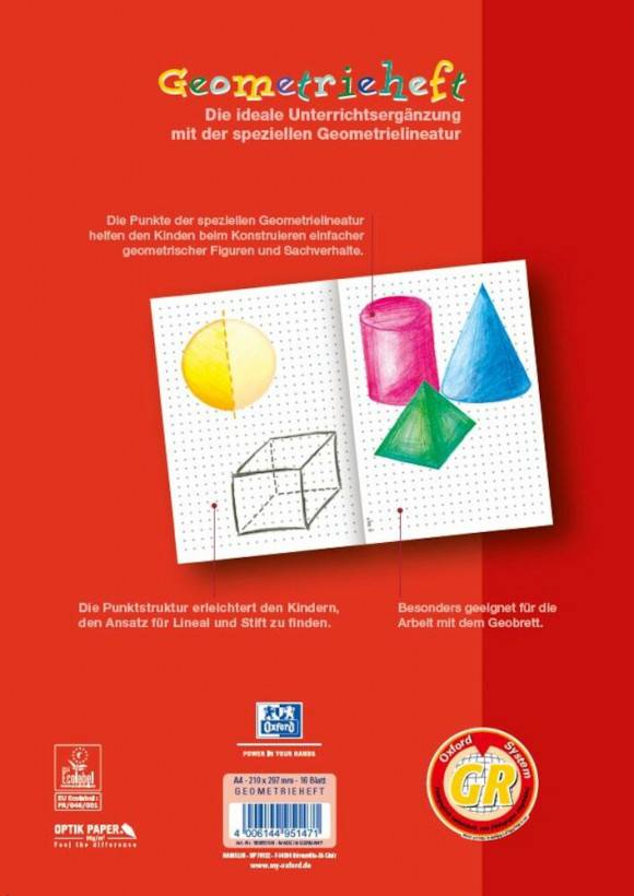 Geometrieheft A4 Lineatur GR 16 Blatt-2