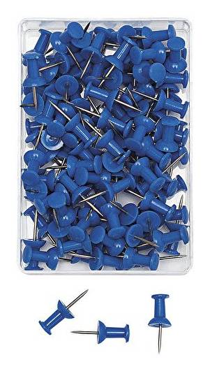 WEDO Pinnnadeln bl 100 St, Diaboloform-0