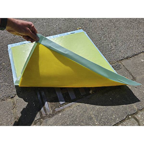 Flexible Abdichtmatte quadratisch wiederverwendbar mit Box LxBxH 1200 x 1200 x 8 mm. Patreco GmbH 83842149-3