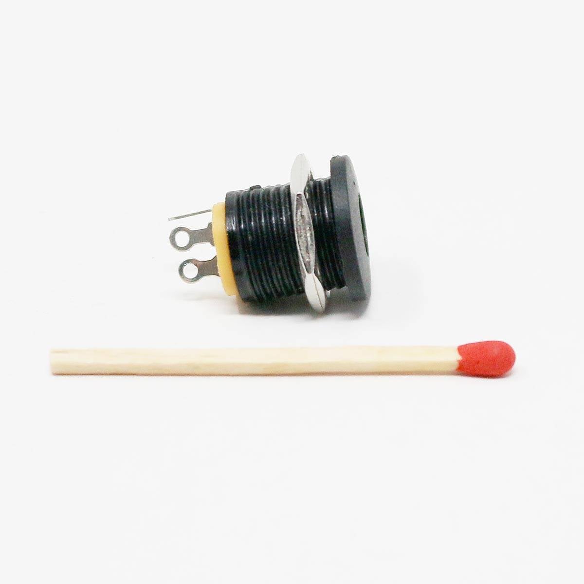 world-trading-net - DC-Einbaubuchse Kunststoff, Pin 2,5mm, Lötanschluß-2