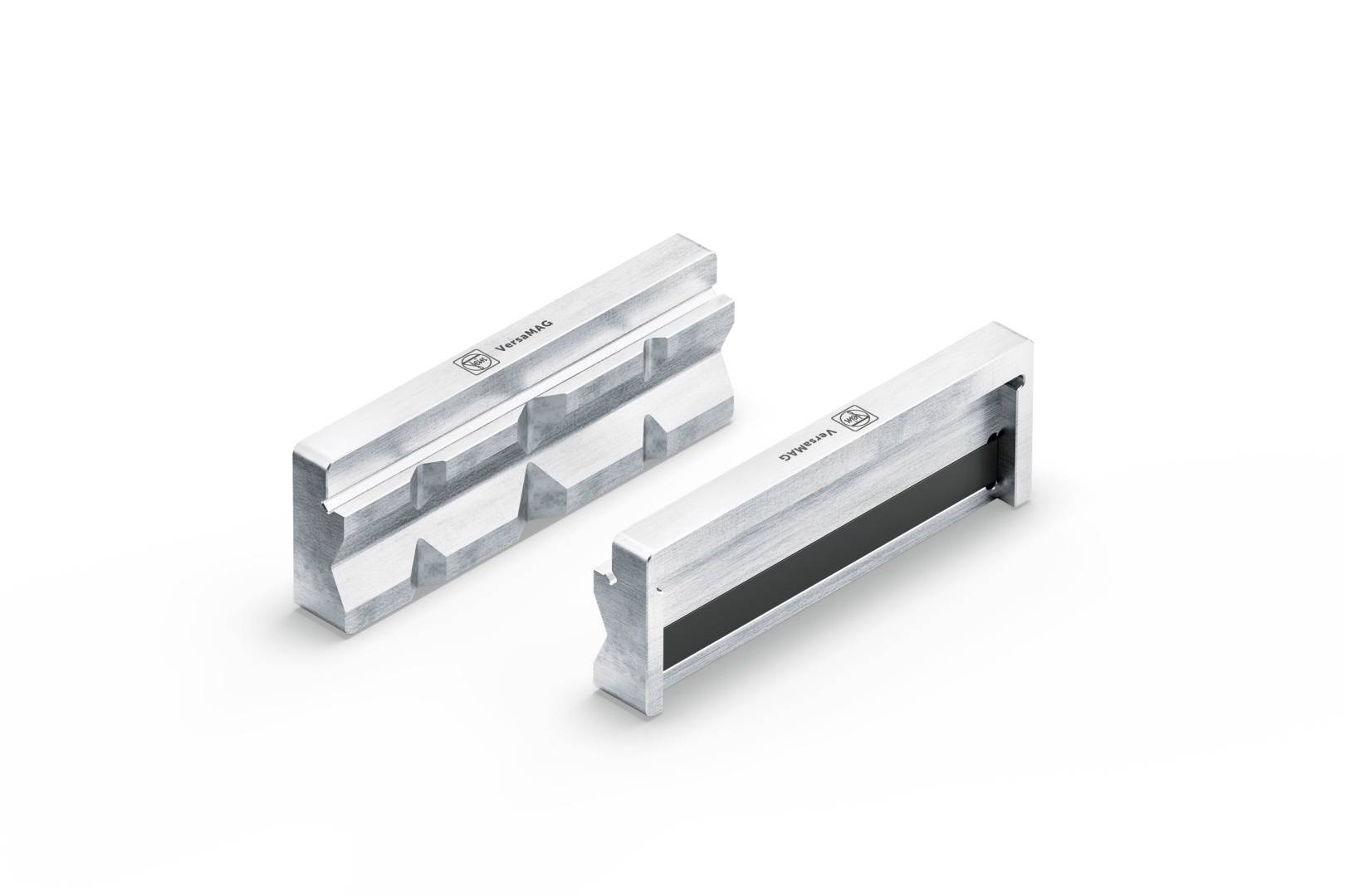 Schutzbackenpaar (P) Prisma 110 mm Aluminium (VersaMAG)-0