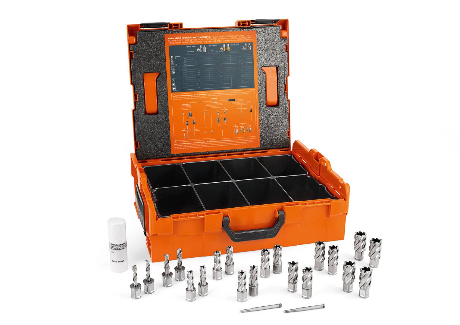 FEIN KBC 36 MAGFORCE Truckframe-Set 3/4 in Weldon / HSS SPECIAL 25, Anwenderset-1