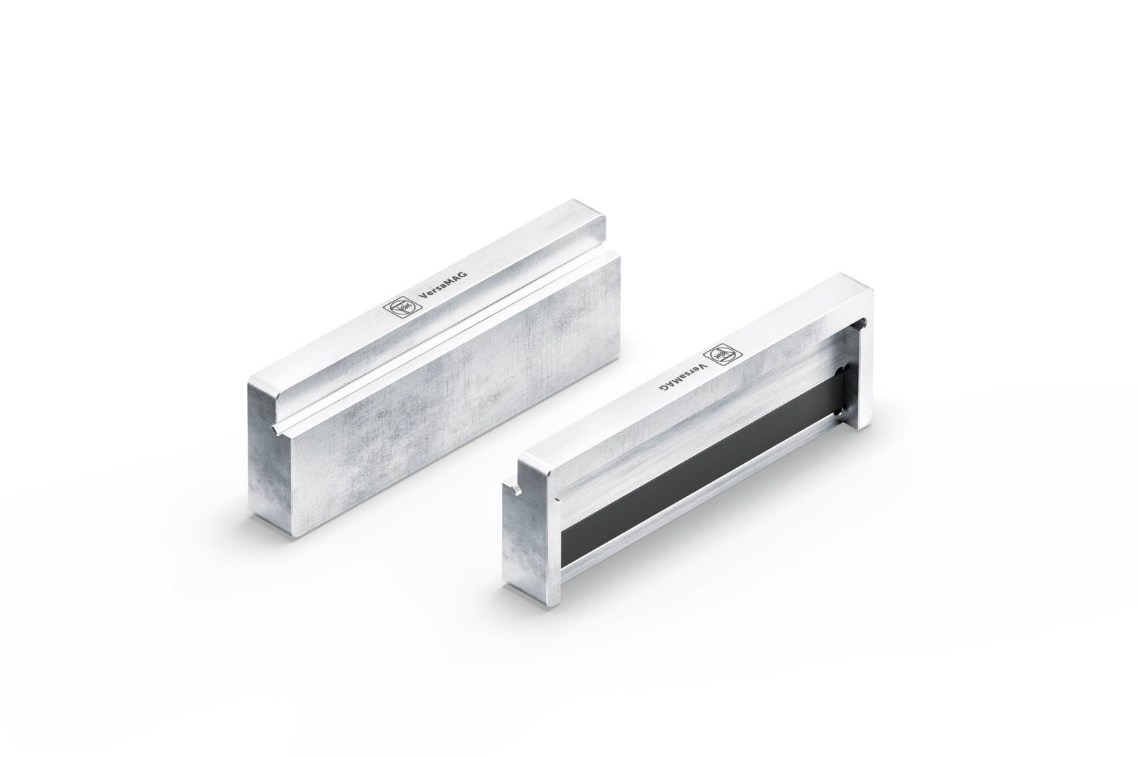 Schutzbackenpaar (B) Blank 110 mm Aluminium (VersaMAG)-0