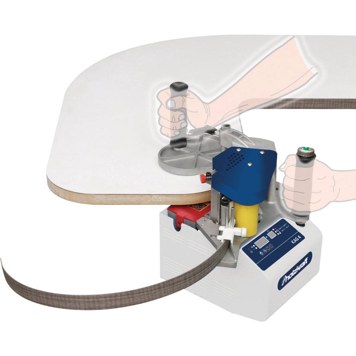 Kantenanleim-Set Holzkraft KAG 4 Set-4