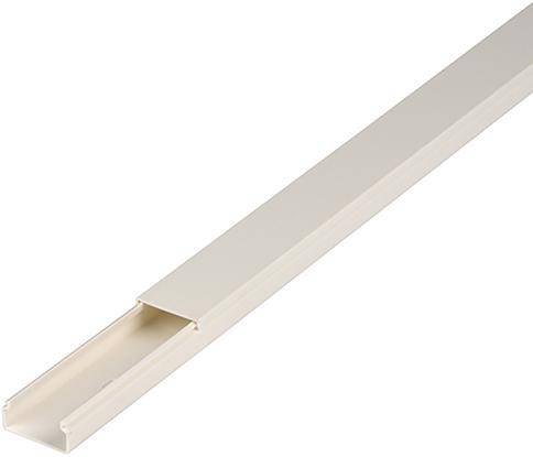 Leitungsschutz-Kanal PVC,2m,40x40mm, weiß - Artikel: 4008297797609-1