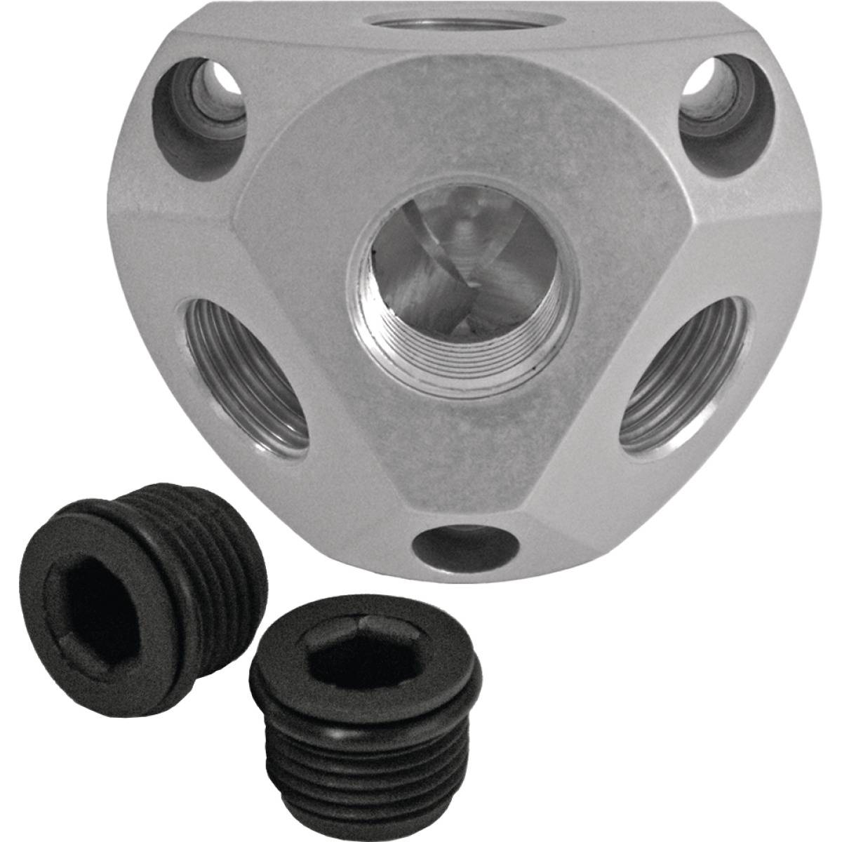 Luftverteilerdose Aircraft ¾ " Eingang / ohne Durchgang-0