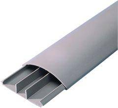 Aufbodenkanal 12x50 2 m, m.3 Kamme, grau REV - Artikel: 4008297798651-1