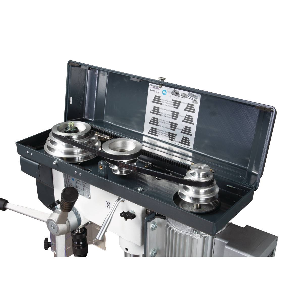 Optimum Säulenbohrmaschine OPTIdrill D 26Pro Aktions Set | 3003030SET-4
