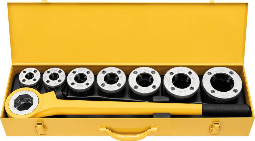 Hand-GewindeschneidkluppeREMS eva Set R 1/2-1.1/4"-2