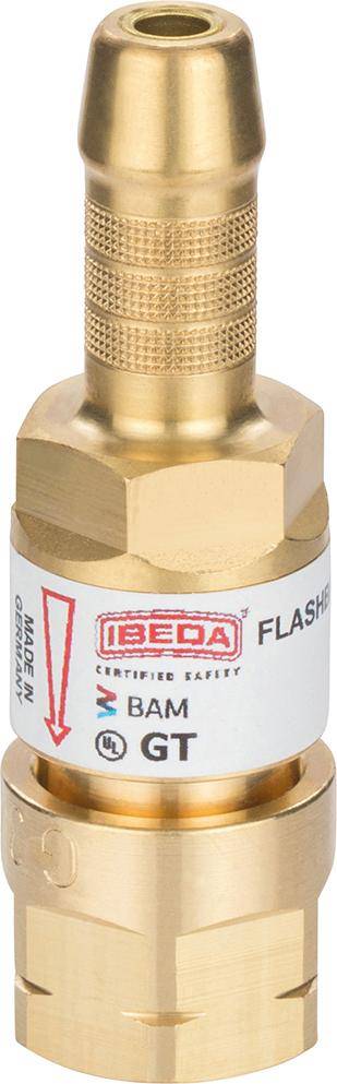 Sicherheitseinrichtung Tülle 6,3 mm, G 1/4" R-2