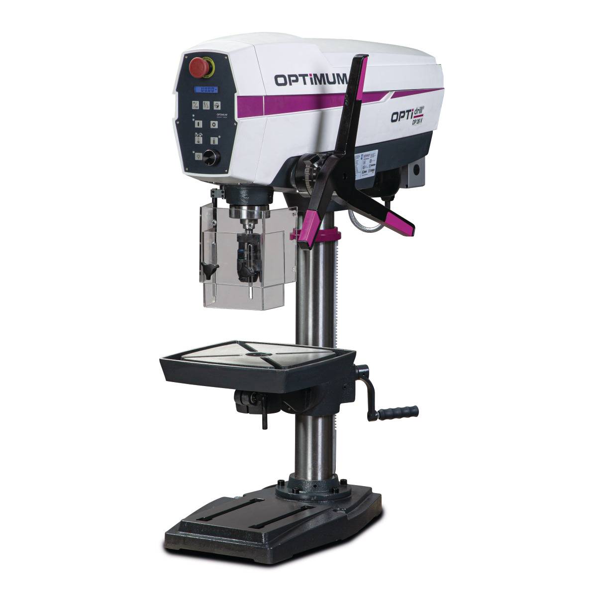 Säulenbohrmaschine Optimum OPTIdrill DP 26V-T | 3020675T-ST-0