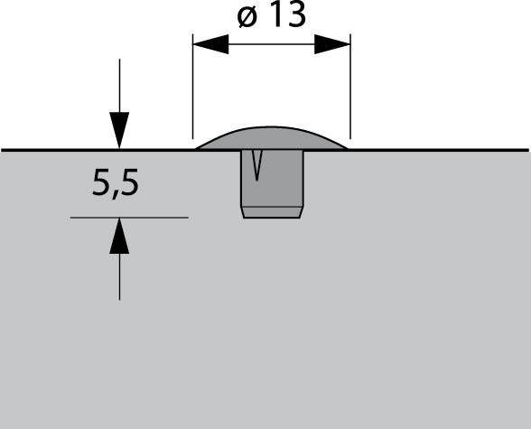 Abdeckkappe,48586,Bohr 5 mm,weiß Hettich-3