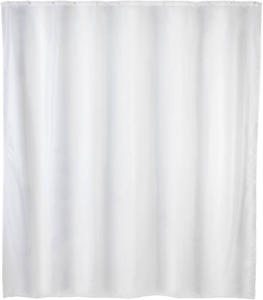 Duschvorhang Uni White, Anti-Schimmel-1
