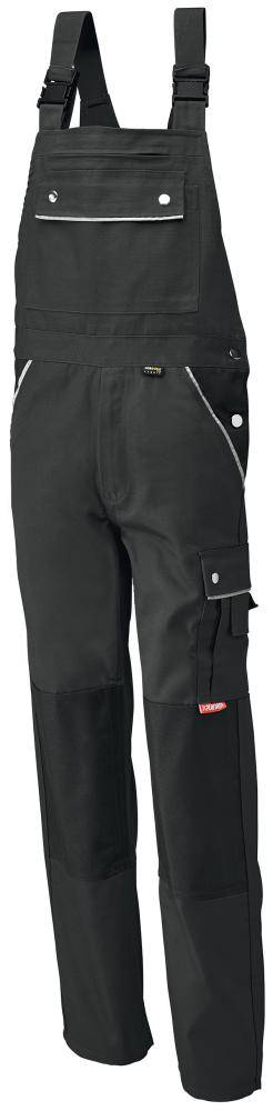 Latzhose,Canvas,320 g/qm,Gr.54,schwarz - Artikel: 4030913041094-1