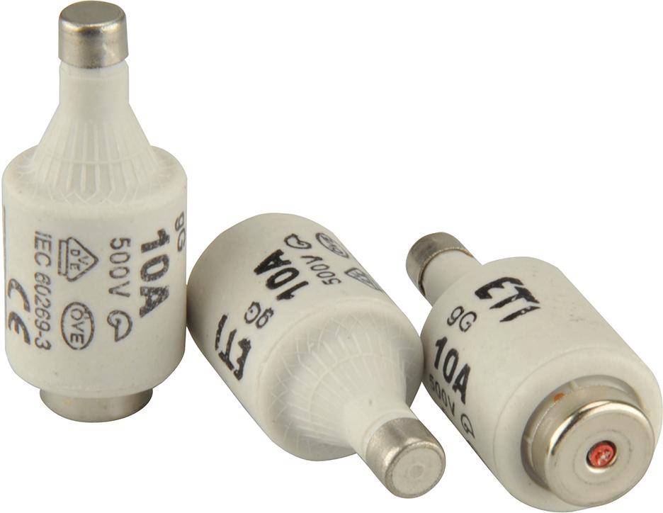 Diazed Sicherungspatrone DII 500V 10A E27 Pack a 5 Stück-3