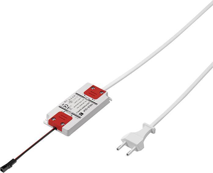 LED EVG 12VDC, 0-6W 220VAC, 2m EFS, 0,2m 1xM1-1