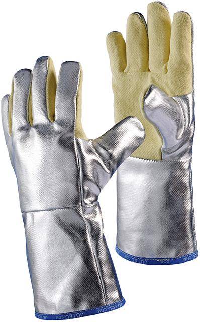 Hitzeschutzhandschuh Aramid, Alu, 38 cm JUTEC | 4030971010247-4