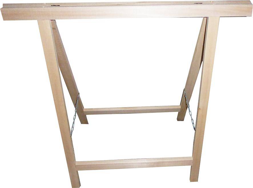 Holzklappbock 75x75cm, klappbar, Universal-2